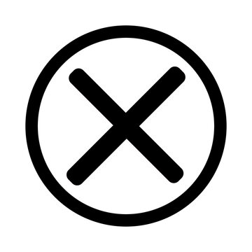 Cross Icon Close Cancel Symbol Set