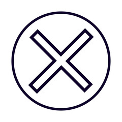 Obraz premium Cross Icon image