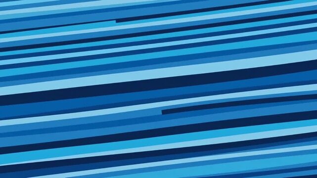 Abstract blue striped background, modern digital design, vibrant colors