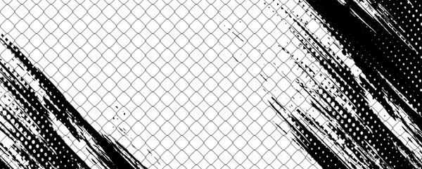 texture for fishing nets. Grunge pattern for sportswear or soccer goal, volleyball net, basketball hoop, hockey, athletics. Grunge background © ANAK