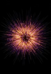 Fototapeta premium Abstract representation showing electromagnetic energy spreading out as it propagates through a medium, separating frequencies, changing, speed, propagation