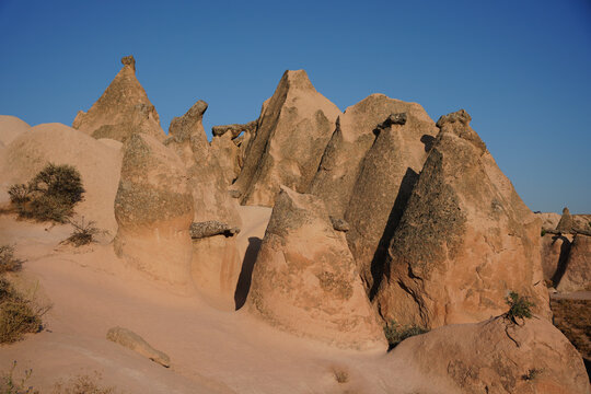 Rock Formations in Devrent Valley, Cappadocia, Nevsehir, Turkiye