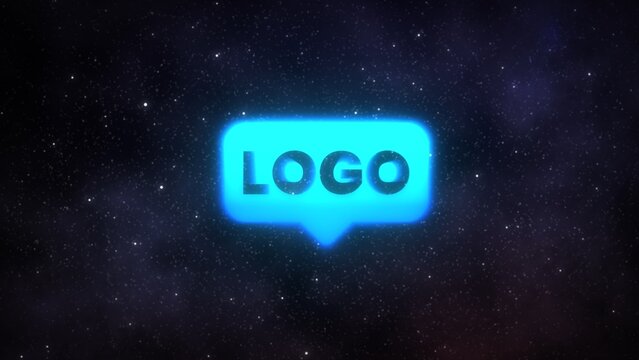 Dude of Steel Superhero Space Stars Logo Reveal