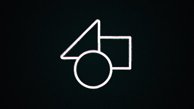 Epic RGB Glitch Strobe Static Distorted Logo Reveal