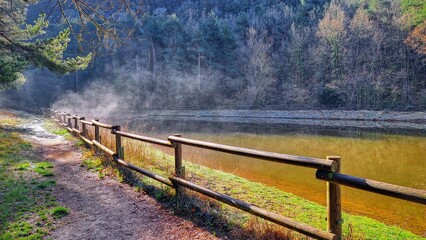 Fototapeta premium Prades - Llac de Prades (bassa) - Baix Camp