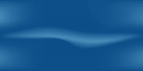 Blue noise gradient background. Navy grainy texture gradation cover. Christmas soft cold transition. Fresh banner template. Horizontal blur cover. Water surface pattern. Vector illustration.