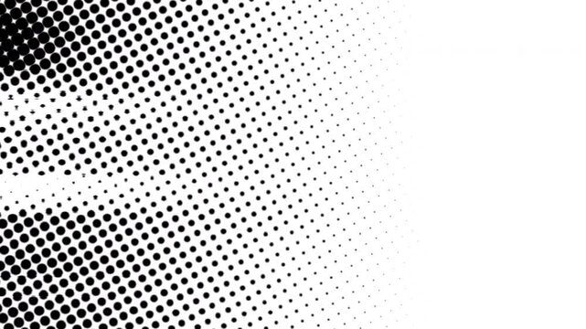 Dynamic flash transition with grunge style and halftone texture effect