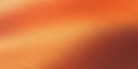 Fotobehang Kunst Vibrant orange gradient background texture  © SmartVector Studio
