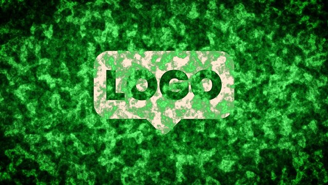 Forest Green Moss Nature Logo Reveal