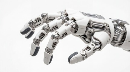 Advanced Robotic Prosthetic Hand with Intricate Mechanical Joints