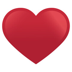 3D red hearts vector