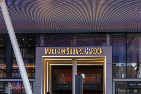 Madison Square Garden in Manhattan in New York City New York USA