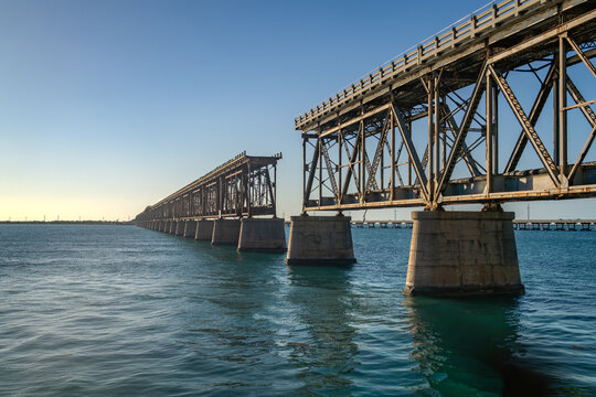 Stary most kolejowy na Bahaia Honda Florida Keys