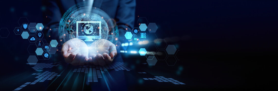 GIS specialist holding digital map. Geographic Information System analyzes spatial data to support planning, mapping, and location-based decision-making.