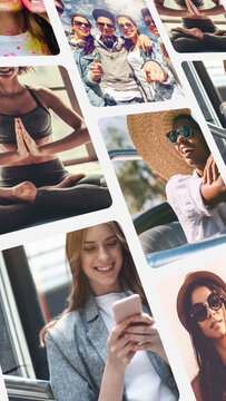 Infinite Scrolling Social Media Gallery