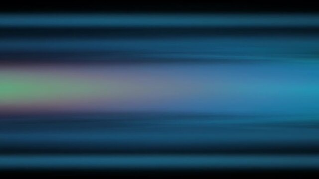 Abstract gradient background with horizontal lines of blue and green hues