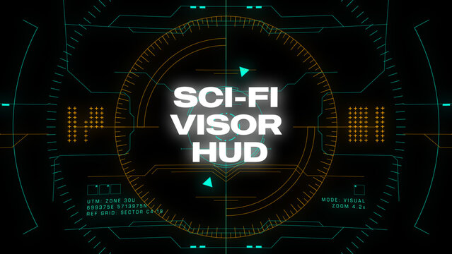 Sci-Fi Visor HUD Overlay Creator
