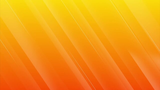 Horizontal HD yellow and orange animated background