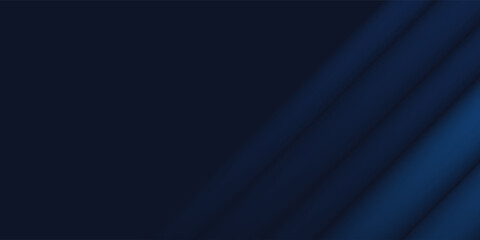 Obraz premium Blue black abstract background geometry shine and layer element vector for presentation design. Suit for business, corporate, institution, party, festive, seminar, and talks