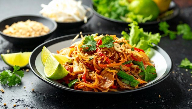 Pad Thai thail&auml;ndisches Nudelgericht
