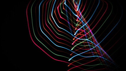 New abstract background 2026 with colorful lines, glowing waves, vibrant rainbow patterns, dynamic flowing curves, smooth gradients, and modern digital style for business, tech, branding, and web use