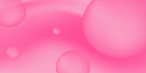 Abstract gradient background of ligh pink color. Beauty curved shape composition illustration art for banner, poster, brochure, digital, web, page, surface, decoration, advertising, header, greeting © Sayful