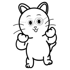 Fototapeta premium cat
