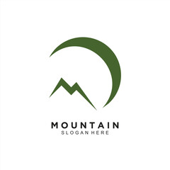 Fototapeta premium mountain creative logo design