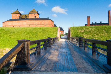 Medieval H&auml;me castle in H&auml;meenlinna, Finland