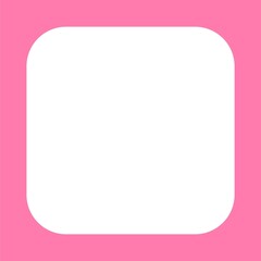 角丸長方形のフレーム