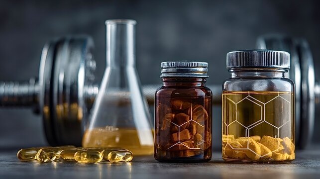 Fitness supplements and sports nutrition for athletic performance