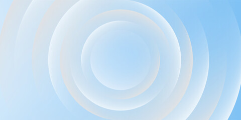 Obraz premium Blue white modern abstract background, Digital technology futuristic internet network connection, cloud cyber information communication.