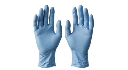 Obraz premium Clear plastic specimen container with blue screw cap medical sample vial for laboratory testing isol