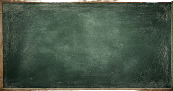 Aged, textured green chalkboard