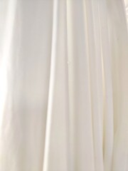 Obraz premium white curtain background
