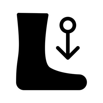 Podiatry Icon Vector Symbol Design Illustration