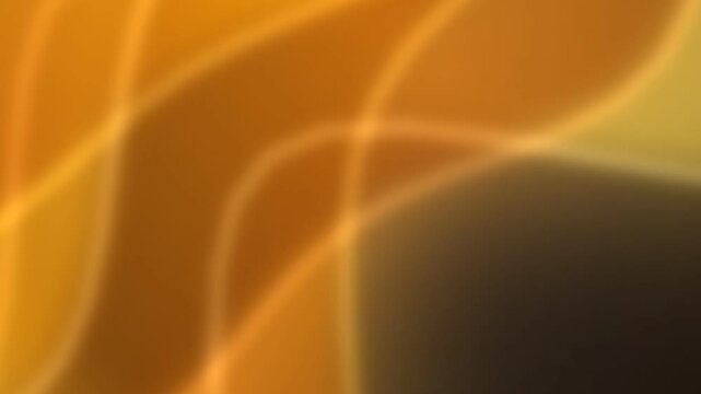 Abstract gold liquid flowing wave motion background animation. artistic blur.