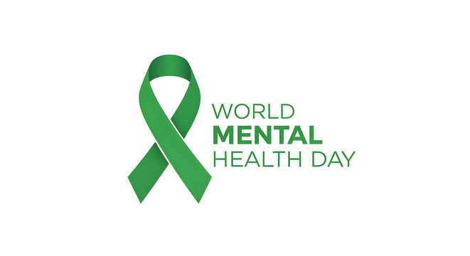 World mental health day awareness campaign promoting global mental wellness and support