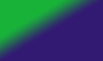 Obraz premium Vibrant green and purple gradient background with diagonal color transition