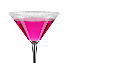 Pink Martini with Sugar Rim