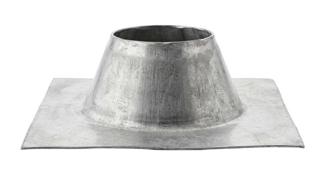 Lead boot pipe flashing for sealing roof plumbing vents PNG