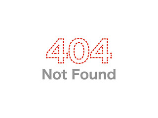 Fototapeta premium 404 Not Found・404エラー表示