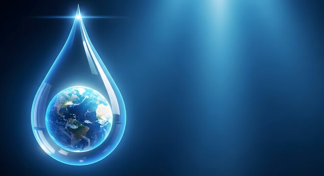 World water day conserve water preserve life on earth