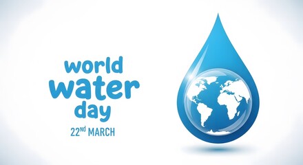 Obraz premium World water day conserving our planet's precious resource for a sustainable future