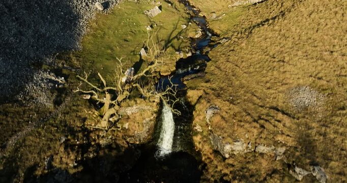 Waterfalls on Buckden beck
