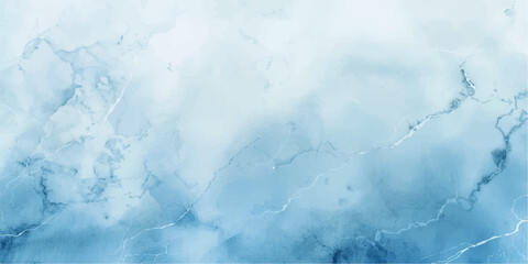 Abstract blue ice texture background with cold nature patterns and fresh white snow splashes of liquid water waves under a bright sky © RazuAhmed