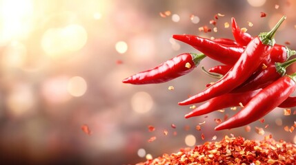 Red chili pepper food ingredient spicy cooking element