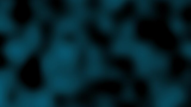 Abstract Blue and Black Background: This image shows a serene, moody interplay of blurred blue tones against a black backdrop, creating a visually compelling abstract landscape.