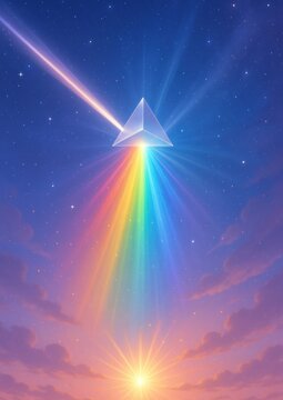 Prismatic cosmic rainbow light