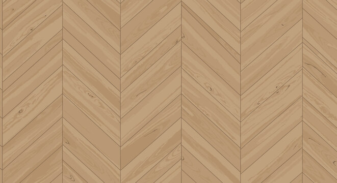 Chevron pattern wooden floor light brown texture background wood herringbone design element